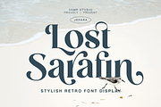 Lost Sarafin Display stylish font, a Serif Font by Vampstudio (Thumbnail 1 of 13)