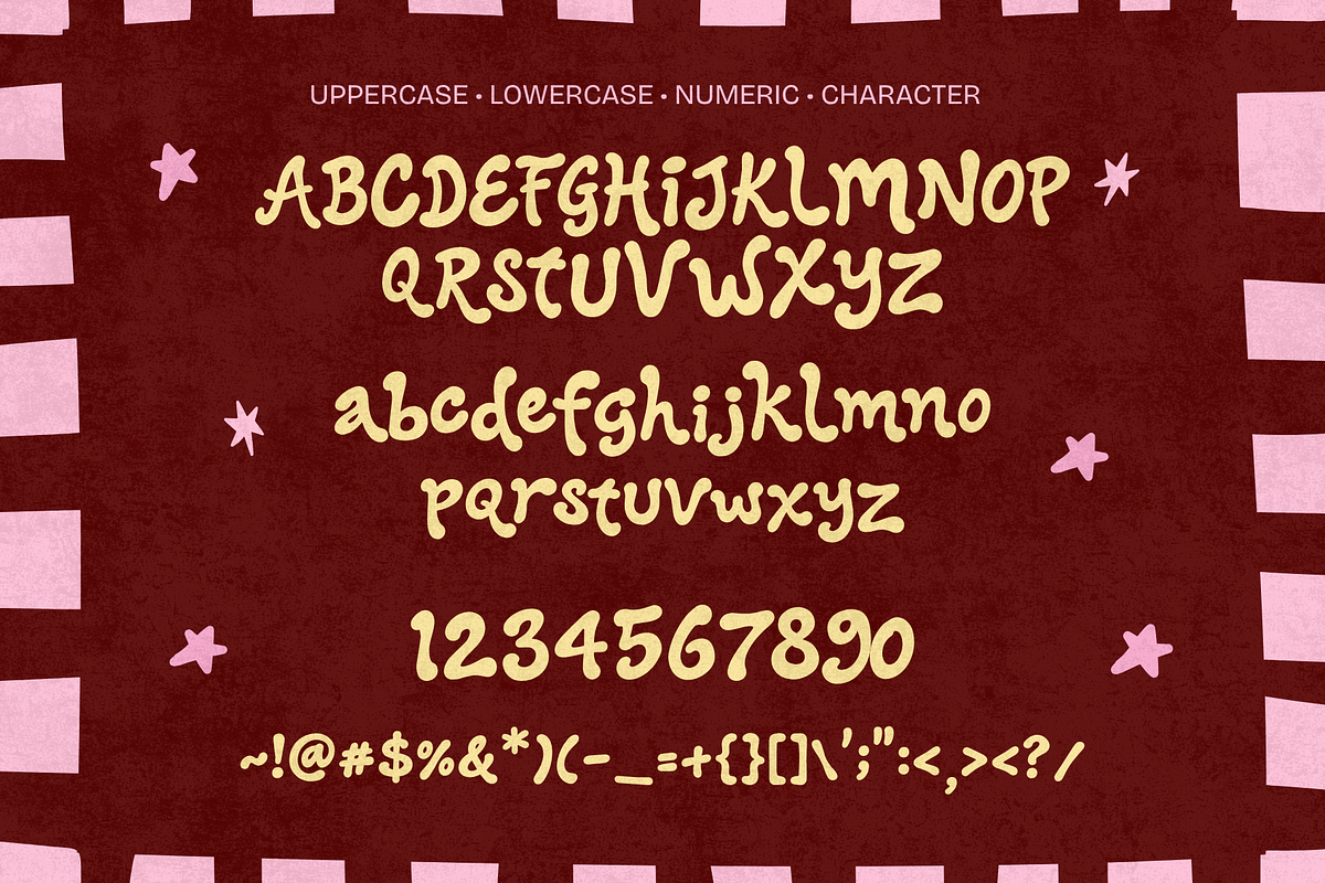 Wombly Regular, a Handwritten Font by rzkaamlya (Photo 6 of 10)