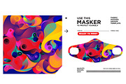 Cute Masker Design & mockup, a Mask Mockup by singpentinkhappy (Thumbnail 4 of 16)