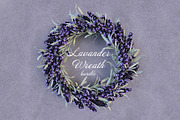 Lavander Wreath, an Object Graphic by kookamunga (Thumbnail 2 of 5)