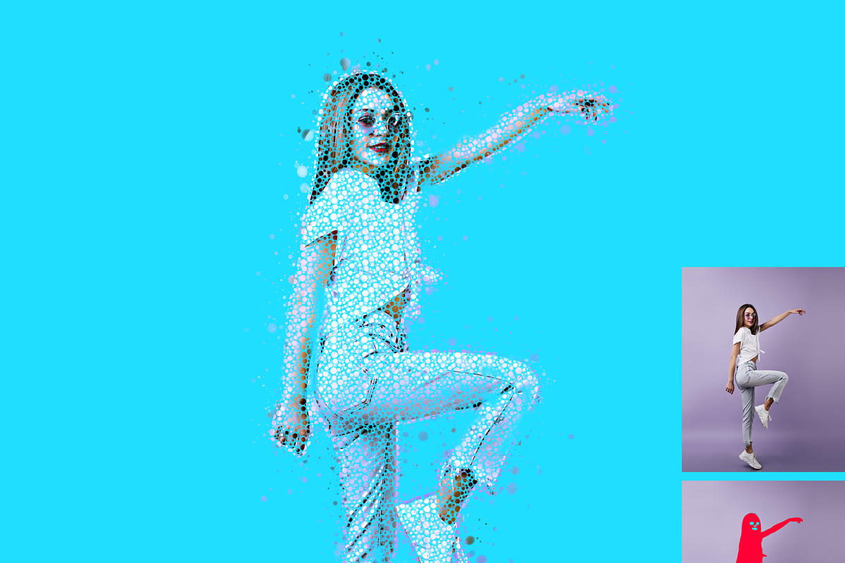 Circles 3D Photoshop Action, an Action Add-On by MRI STUDIO (Photo 10 of 19)