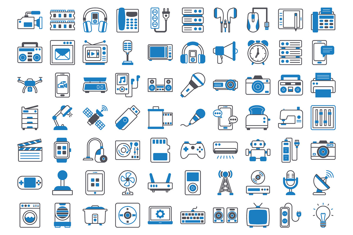 Electric Devices Icons Pack, an Icon by Vector Portal (Photo 4 of 5)
