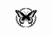 8 Butterfly Vector Collection, an Illustration by hafijul (Thumbnail 7 of 9)