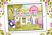 Watercolor Farm Animals Bundle, an Animal Illustration by Bibela (Thumbnail 5 of 16)