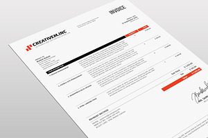 Clean Invoice Template