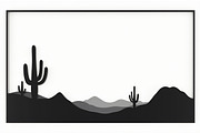Wild Desert Cactus Scene Set, an Illustration by hafijul (Thumbnail 11 of 15)