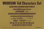 Woodson - A Wood Type Style Font, a Font by Komet & Flicker (Thumbnail 15 of 15)