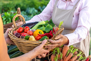 farmers market with vegetables, a Food & Drink Photo by yanadjana