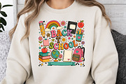 Cute Back To School PNG, a Seasonal Illustration by DreamArtGraphic (Thumbnail 5 of 5)