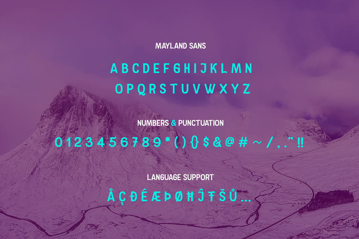 Mayland Font Duo preview 6
