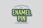 Soft Enamel Pin Mockup, a Mockup by Medialoot (Thumbnail 1 of 5)