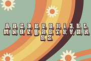 GroovyWave - Retro Font, a Handwritten Font by PaperMoon (Thumbnail 3 of 4)