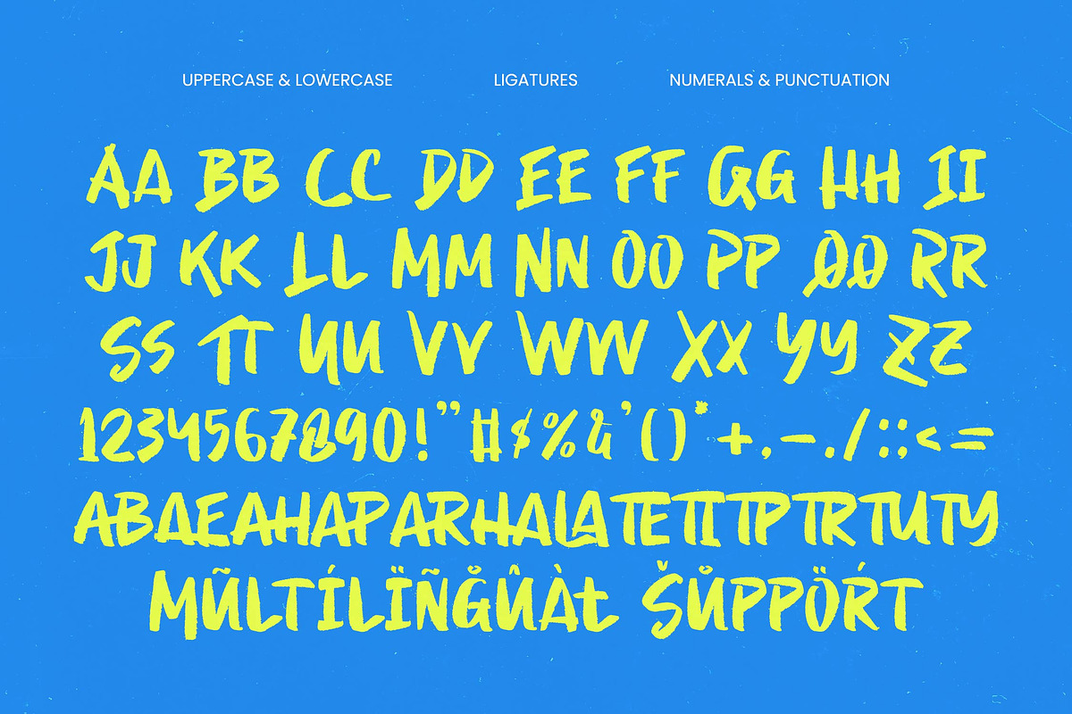 Spark Jump Display Brush Font, a Script Font by Letterena Studios Script (Photo 8 of 10)