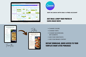 Recipe EBook Canva Lead Magnet