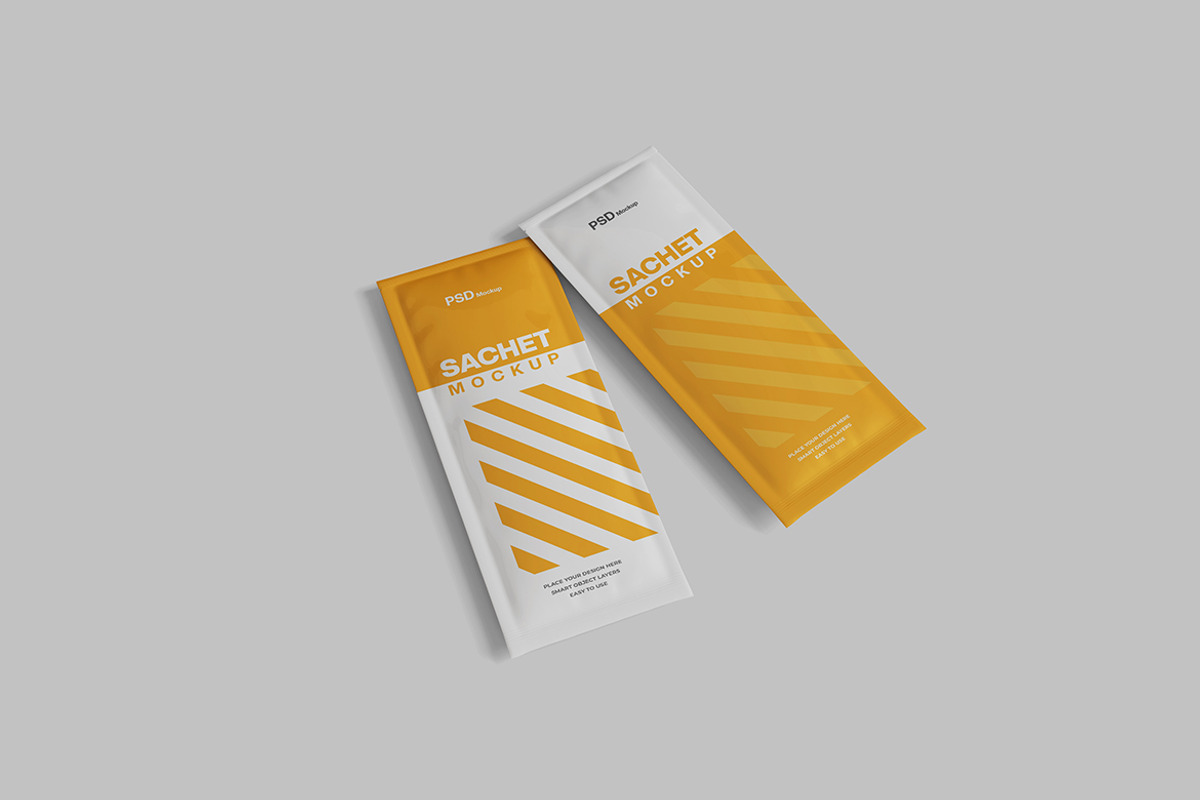Sachet Mockup, a Packaging Mockup by Indah (Photo 5 of 6)