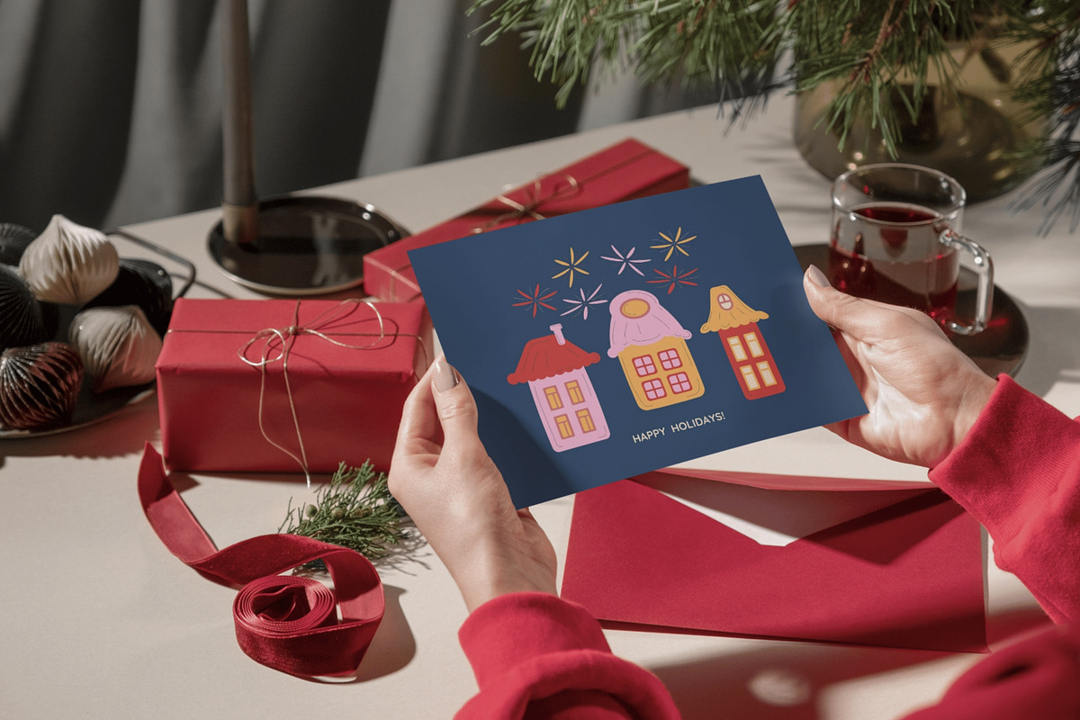 Christmas Clipart and Patterns, a Seasonal Illustration by CapriceMeDesigns (Photo 7 of 16)