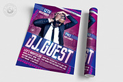 DJ Guest Flyer Template V1, a Poster Template by ThatsDesignArt (Thumbnail 3 of 8)
