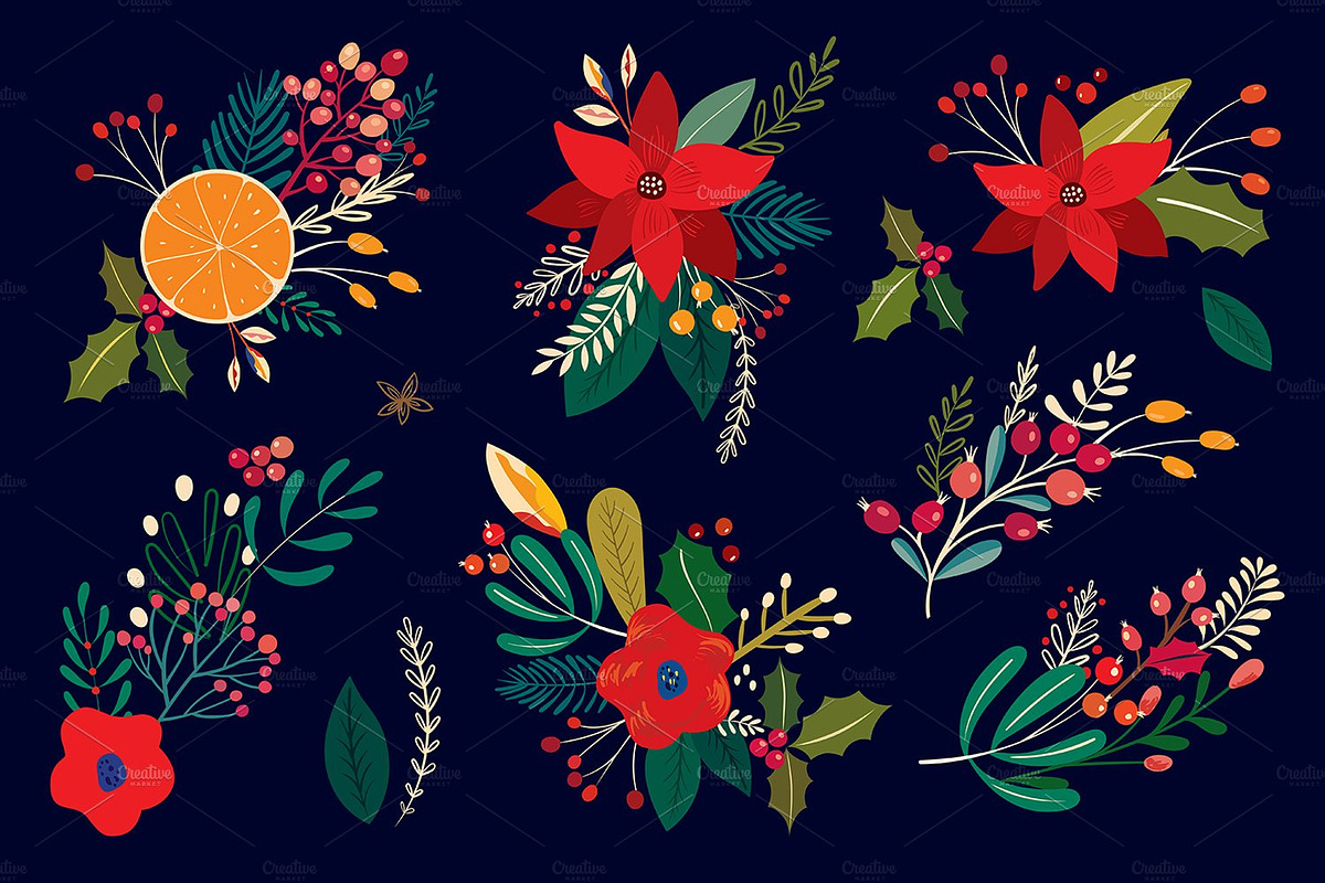 BEST CHRISTMAS BUNDLE 16 PRODUCTS, an Animal Illustration by MoleskoStudio (Photo 41 of 56)
