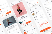 Fitness App UI Kit Design, an App Template by Zee UI (Thumbnail 2 of 4)