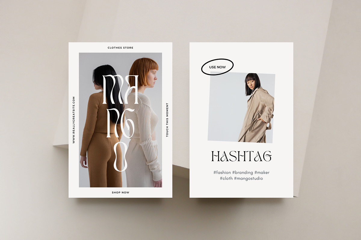 MANGO Canva Social Media Kit, a Social Media Template by Goashape Studio (Photo 6 of 15)