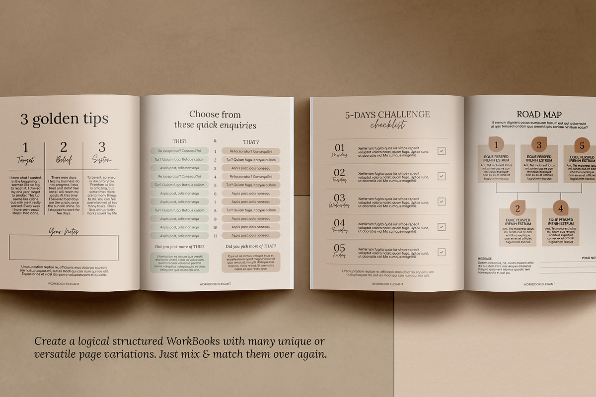 4 in 1 Course Creator Super Bundle E, a Magazine Template by Mirazz (Photo 13 of 48)