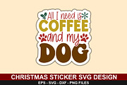 Christmas Sticker SVG Bundle, a Texture Graphic by crative8112 (Thumbnail 2 of 7)