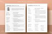Headshot Resume Template, a Resume Template by MAM Design (Thumbnail 3 of 10)