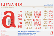 Lunaris - Serif Font Family, a Serif Font by Artistic & Unique (Thumbnail 2 of 14)