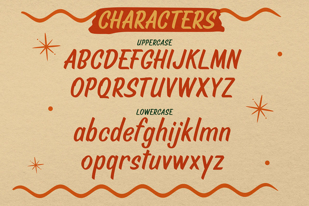 Kanoz Brush Font, a Handwritten Font by alit design (Photo 3 of 17)