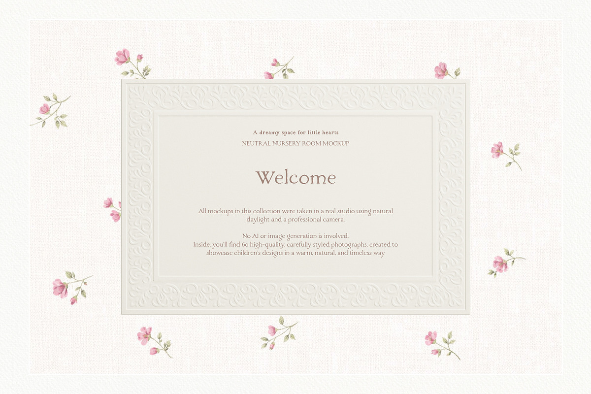 Petit Bébé Nursery Frames Mockups, a Household Mockup by Muse Mockups (Photo 2 of 19)