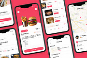 Eateria – Food Delivery & Pickup App, an App Template by trabaskriya (Thumbnail 3 of 5)