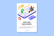 Online food pizza order delivery, a Food Illustration by TAlex (Thumbnail 4 of 4)