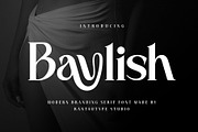 Baylish Modern Branding Serif Font, a Serif Font by RantautypeStudio (Thumbnail 1 of 15)