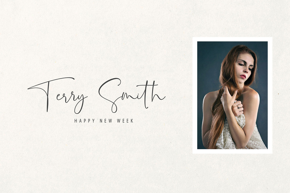 Costpretty Handwritten Font, a Script Font by moriztype (Photo 4 of 11)