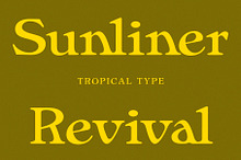 Sunliner Revival Retro Font
