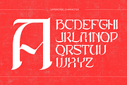 Absa Blackletter - Logo Font, a Blackletter Font by Nirmana Visual (Thumbnail 5 of 10)