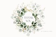 LUSH - Eucalyptus and Gold, a Decorative Illustration by Isabelle Salem (Thumbnail 7 of 7)