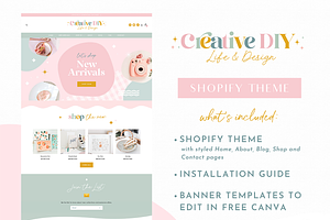 Shopify Theme Pastel