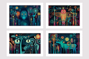 Enod. Enchanted Forest Animal Spirit, an Animal Illustration by milatovar (Thumbnail 2 of 19)