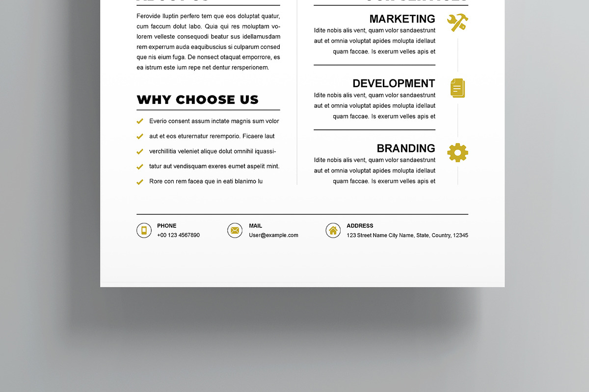 Corporate Flyer, a Flyer Template by MightyDesign (Photo 5 of 8)
