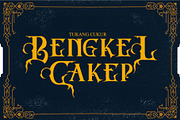 Barbar Shop - serif blackletter, a Blackletter Font by WAP (Thumbnail 3 of 7)