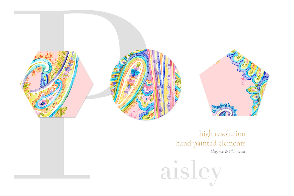 Paisley Elegance #02, an Illustration by TSTUDIO (Photo 7 of 10)