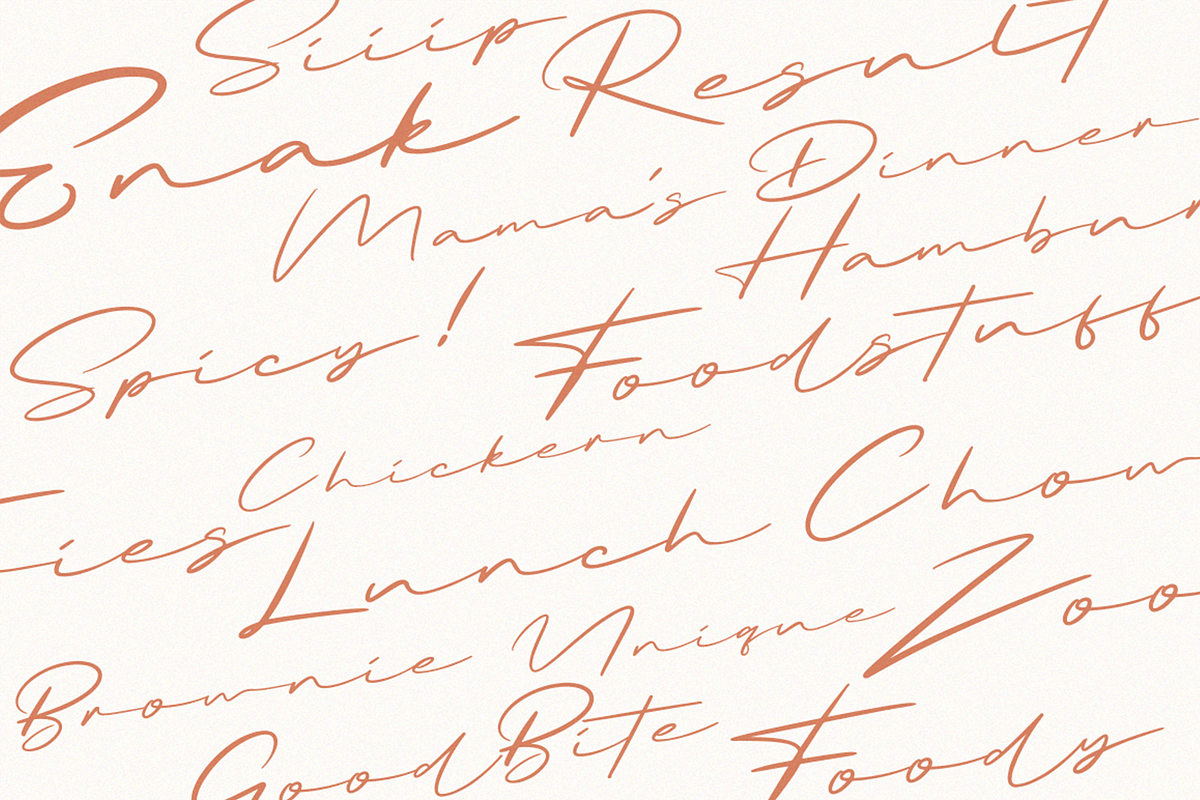 Briquete | Natural Brush Font, a Script Font by Ardana Creative (Photo 10 of 14)