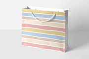 8 hand-drawn stripes stripe patterns, a Pattern Graphic by RevolutionizZed (Thumbnail 4 of 6)