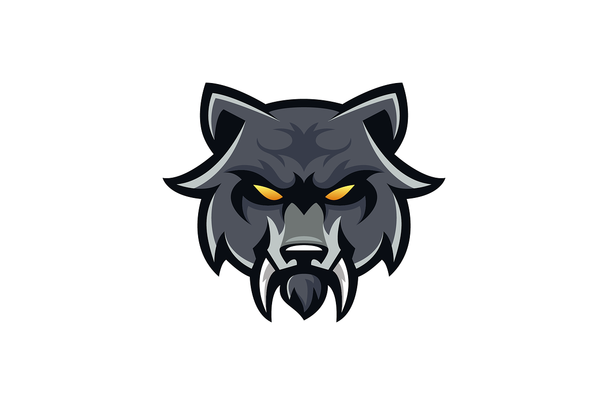 Wolf Mascot Logo Design Vector, a Branding & Logo Template by majesticlogo