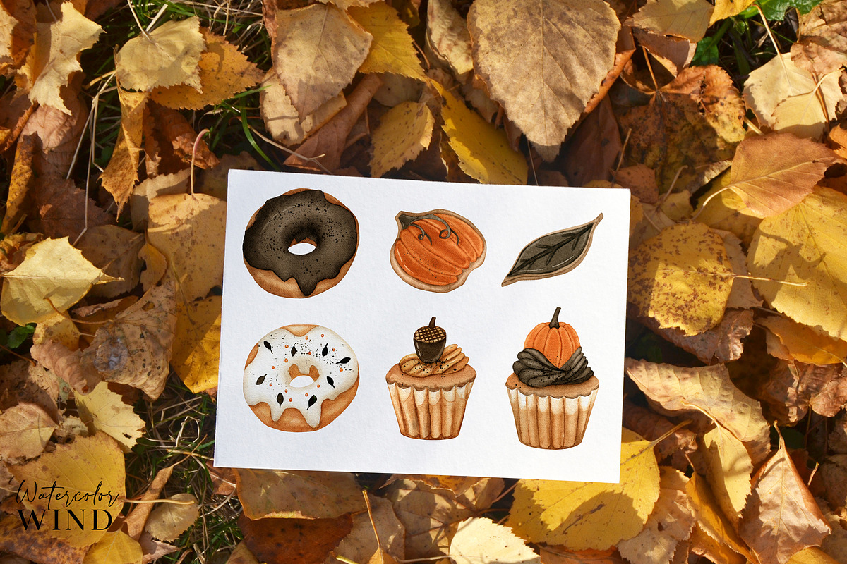 Ultimate Autumn Bundle Clipart, an Illustration by WatercolorWind (Photo 41 of 45)