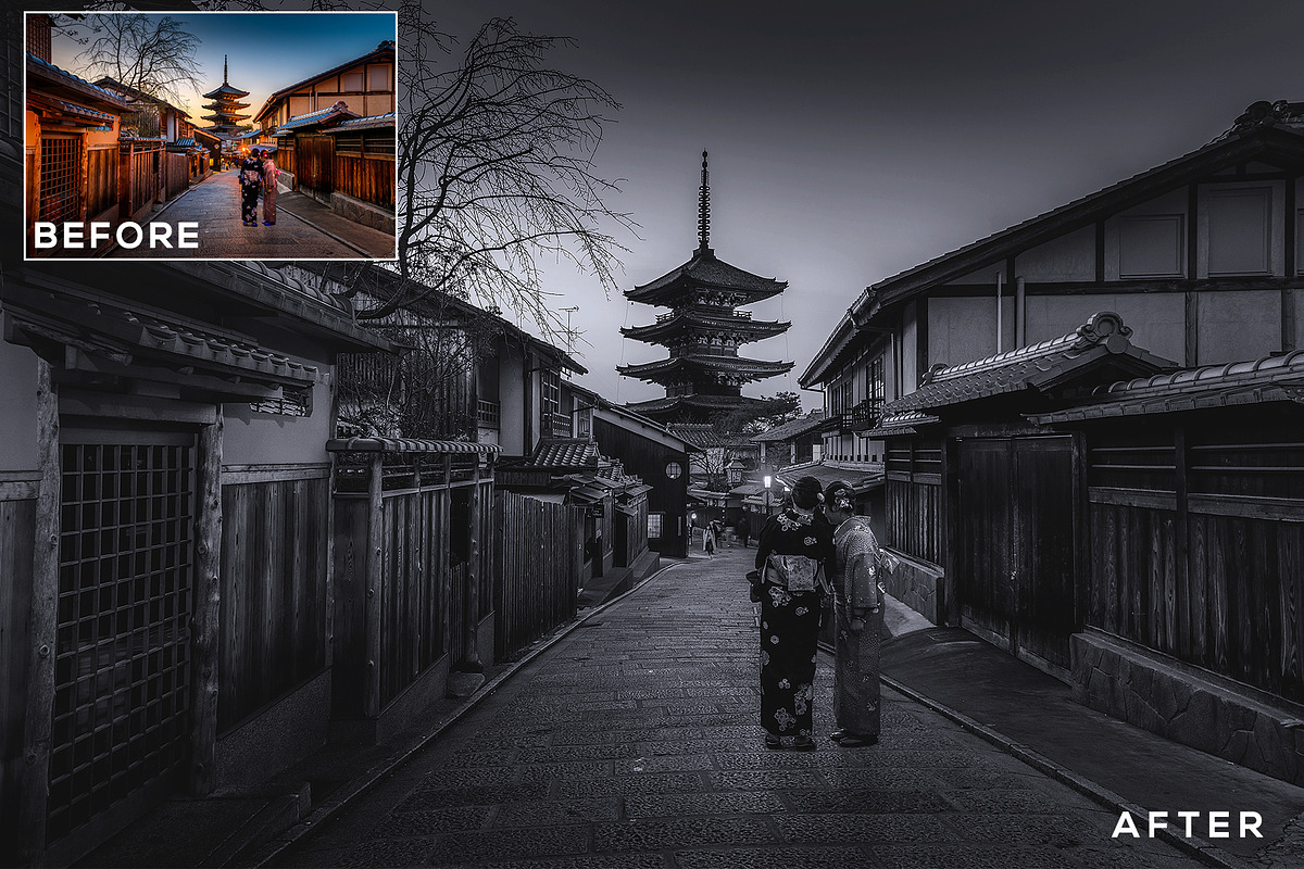 Film Noir Photoshop Action, an Action Add-On by CraftingStudio (Photo 6 of 6)