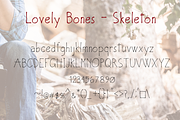 Lovely Bones // Multi Weight Font, a Sans Serif Font by by Masselyn (Thumbnail 4 of 5)