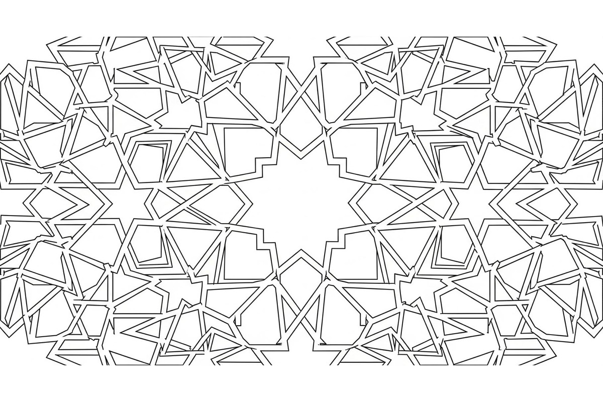 Islamic Mandala Geometric Bundle, an Illustration by Gaye Art (Photo 29 of 51)
