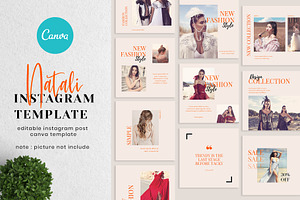 Canva Instagram Template Natali